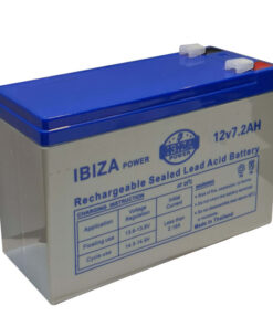 باتری سیلد اسید 12 ولت 7.2 آمپر ساعت ایبیزا مدل KSRE-TI-12V-7.2AH