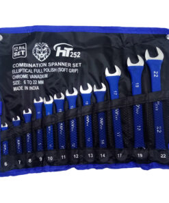 آچار یکسر تخت و یکسر رینگی اچ تی مدل SD120 مجموعه 12 عددی