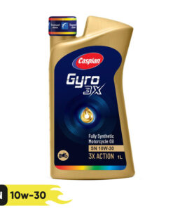 روغن موتورسیکلت کاسپین مدل SN-10W-30 حجم 1 لیتر