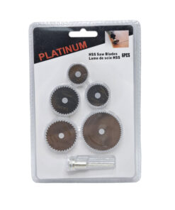 صفحه برش تیغه فرز انگشتی پلاتینیوم مدل 6PCS مجموعه 6 عددی