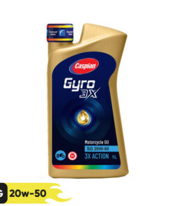 روغن موتورسیکلت کاسپین مدل SG-20W-50 حجم 1 لیتر
