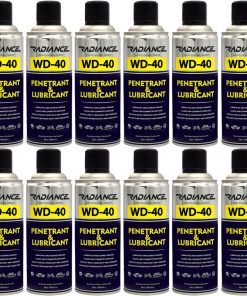 اسپری روان کننده و زنگ بر رادیانس مدل WD-40 حجم 400 میلی لیتر بسته 12 عددی