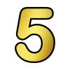 تابلو نشانگر کازیوه طرح پلاک واحد شماره 5 کد B-G 05