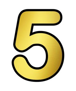 تابلو نشانگر کازیوه طرح پلاک واحد شماره 5 کد B-G 05