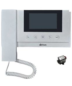 مانیتور دربازکن تصویری برایتون مدل 4310 به همراه محافظ ولتاژ مانیتور