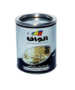 رنگ روغنی آبی روشن الوان مدل 106 حجم 1000 میلی لیتر