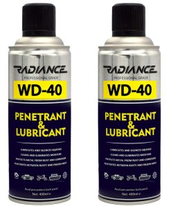 اسپری روان کننده و زنگ بر رادیانس مدل WD-40 حجم 400 میلی لیتر بسته 2 عددی