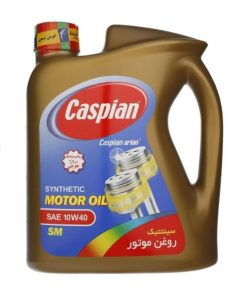 روغن موتور خودرو کاسپین مدل 10W-40 SM حجم 4 لیتر