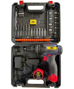 مجموعه 40 عددی پیچ گوشتی شارژی چکشی 148 ولت جاب مدل JB-148 AVB