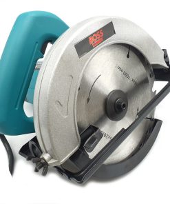 اره دیسکی برقی باس مدل CIRCULAR-SAW-1750W با توان 1750 وات، قطر دیسک 185 میلی‌متر، سرعت 5300 دور بر دقیقه، قابلیت تنظیم ارتفاع برش، قفل سوییچ و حفاظ، مناسب برش چوب و ام‌دی‌اف، همراه تیغ برش، ذغال یدک و آچار آلن