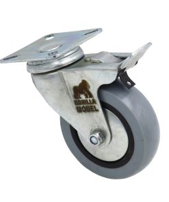 چرخ گردان کفی دار مدل گوریلا کد YPT-KAFI-LASTICI-100MM